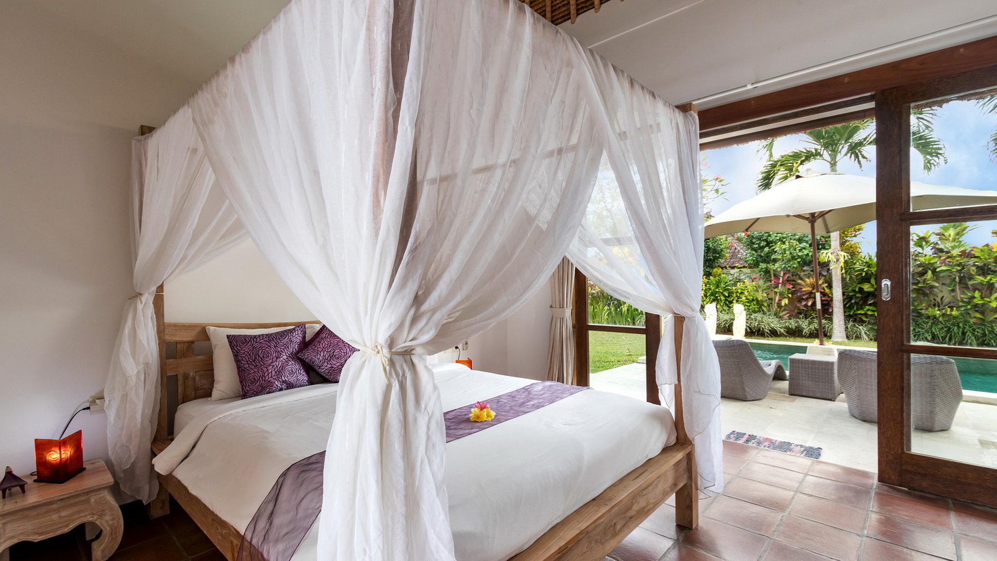 Villa Candi Kecil Tiga Dormitorio 1