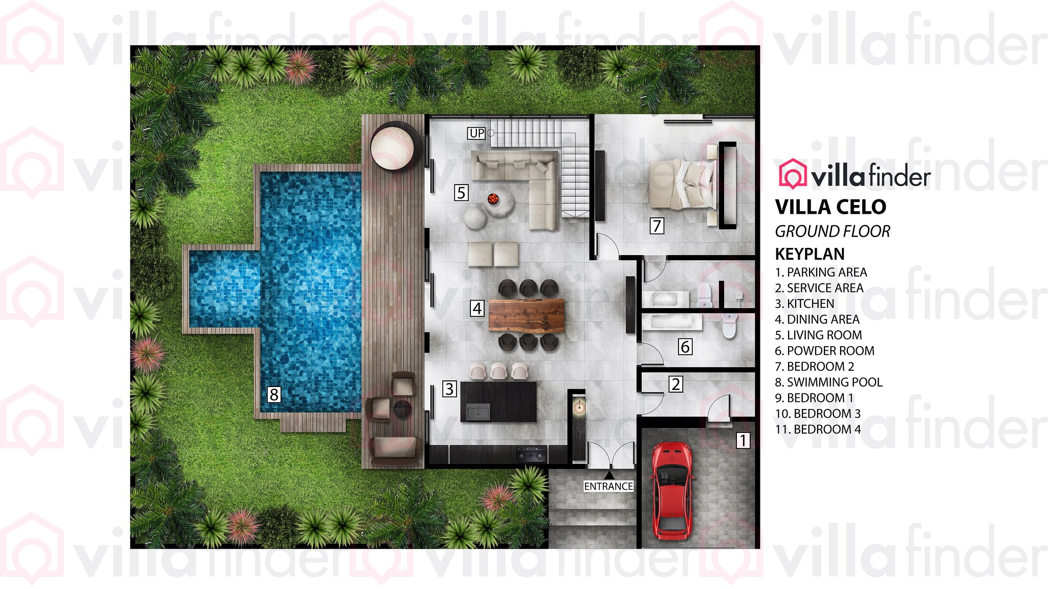 Villa Celo Floor plan