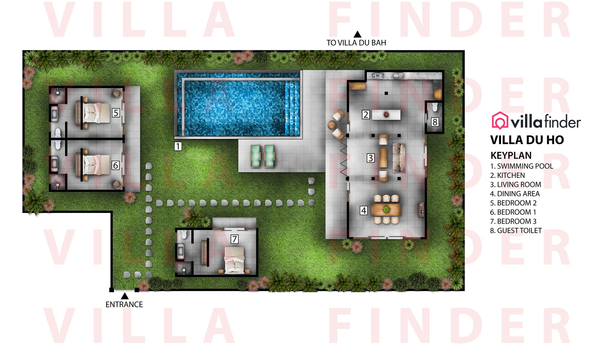 Villa Du Ho Floor plan