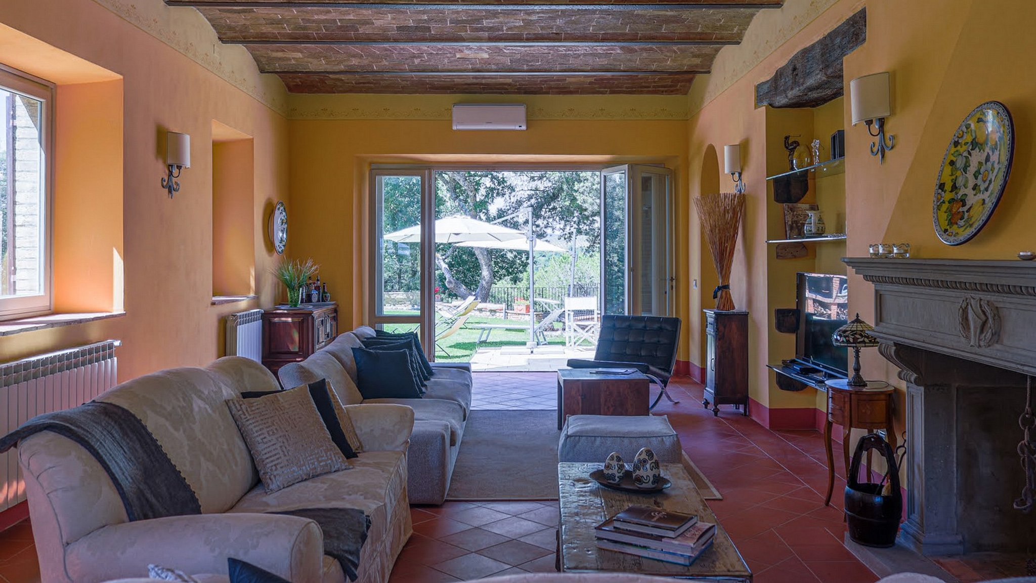 Villa Due SS in Italy bedrooms