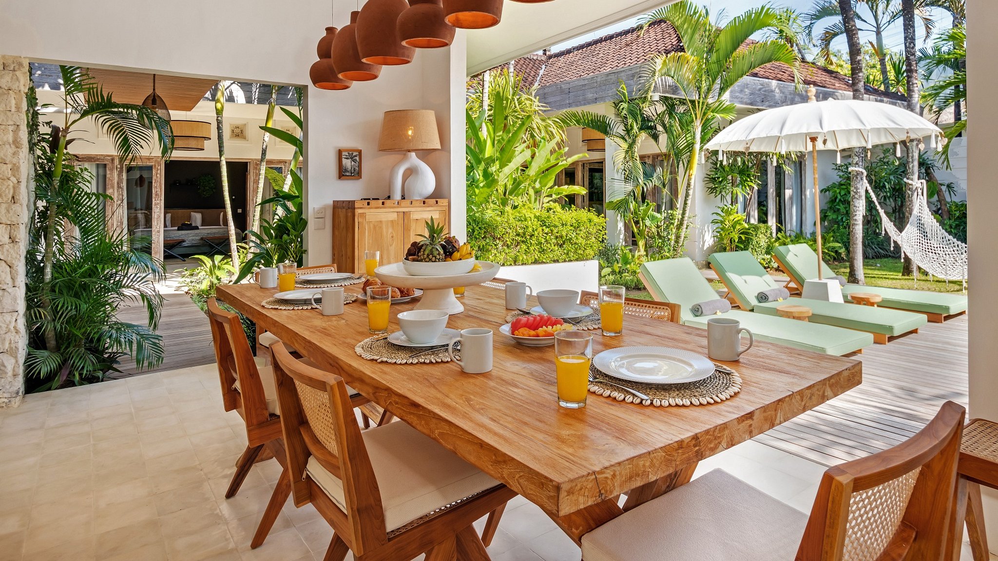 Villa Gauguin Dining area