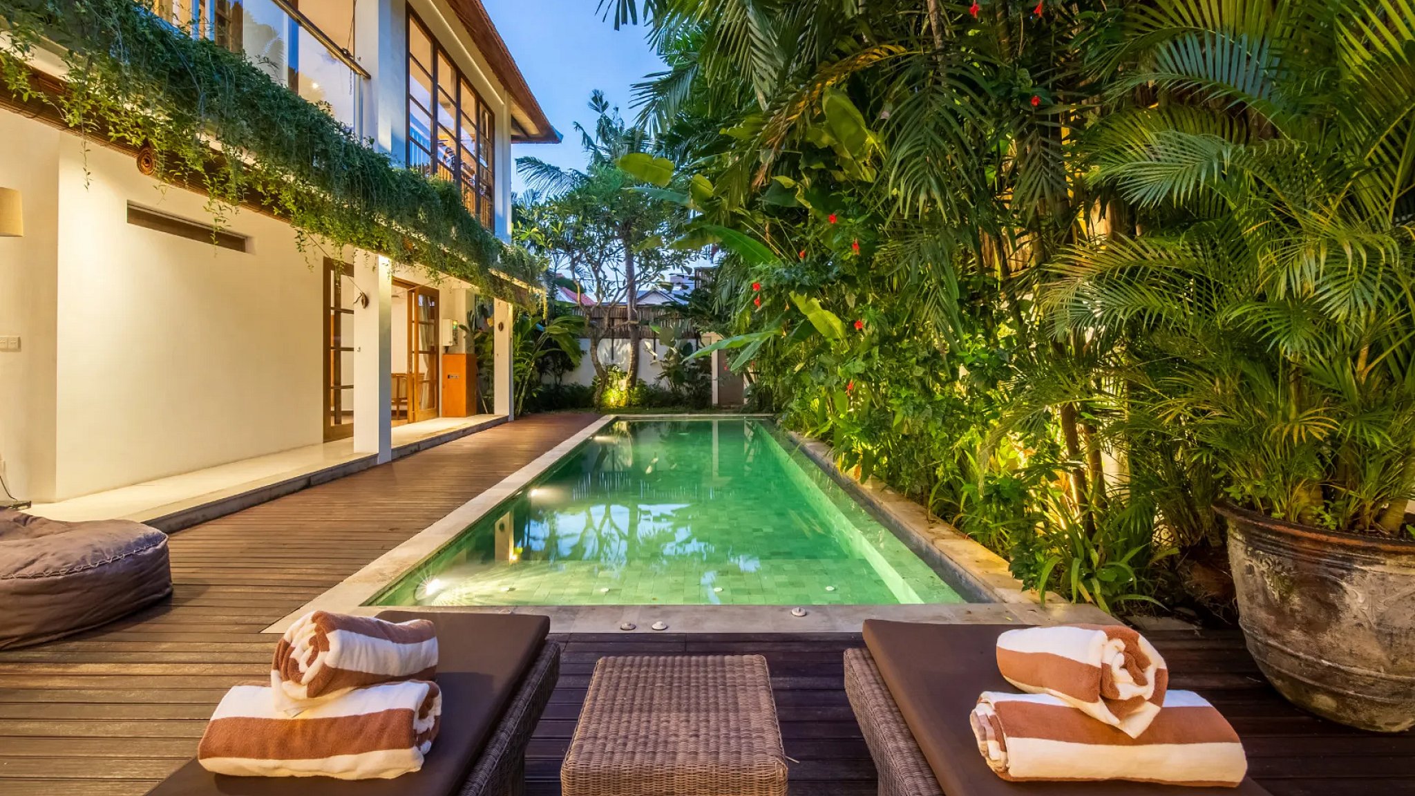 Villa Lagoon Canggu in Berawa, Bali - 3 bedrooms - Lowest Price Available