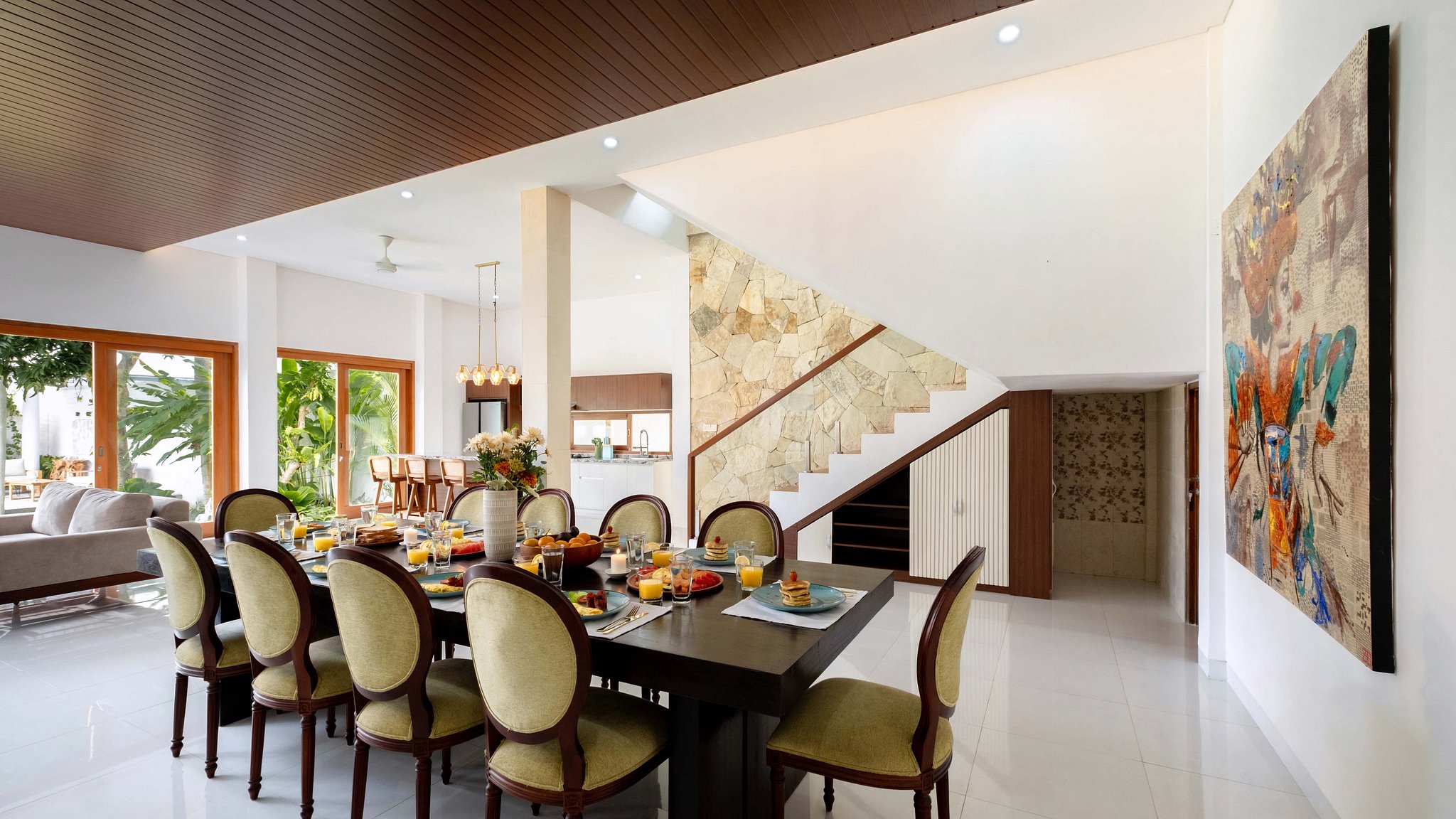 Villa Latima Dining area