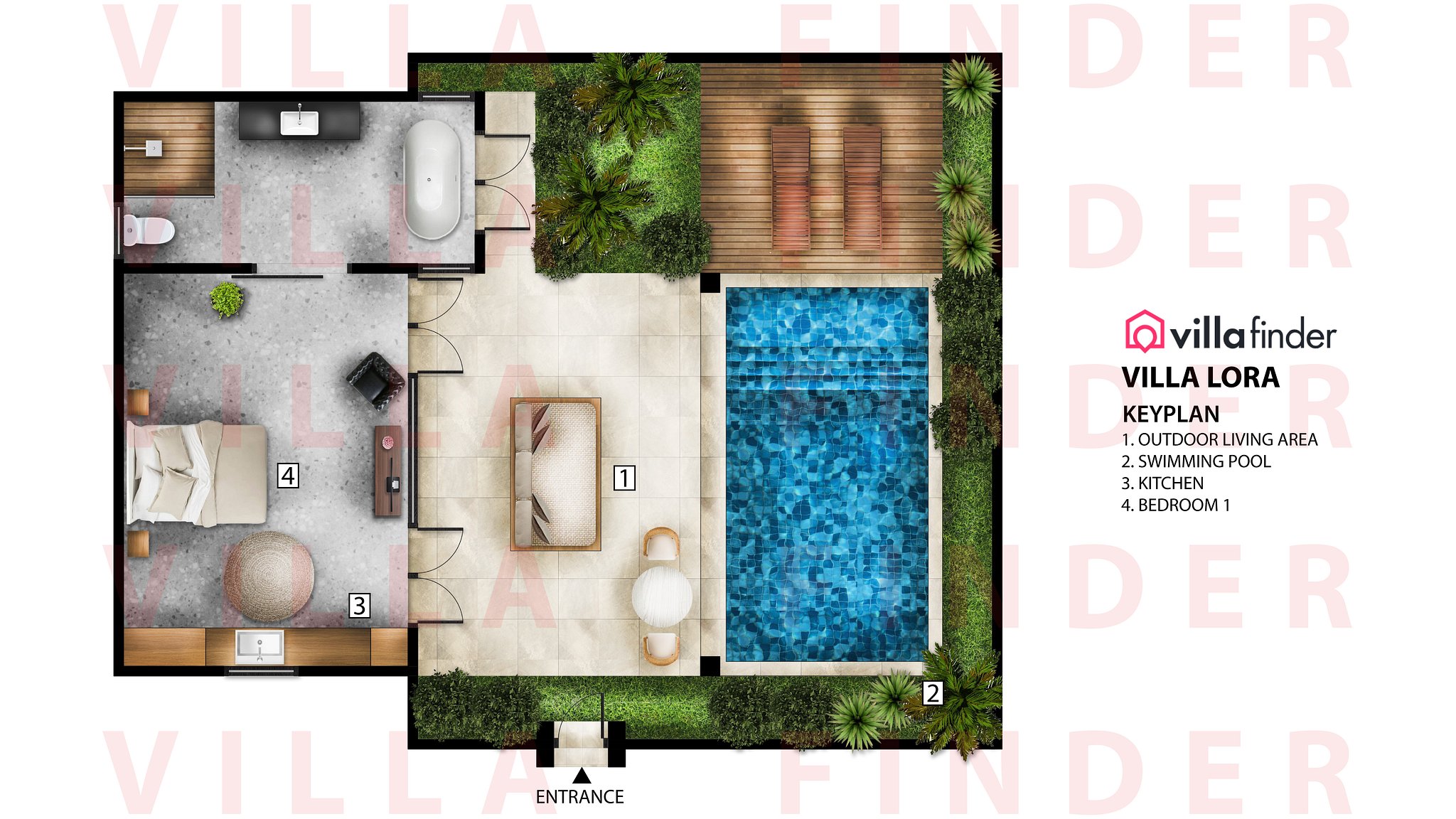 Villa Lora Floor plan