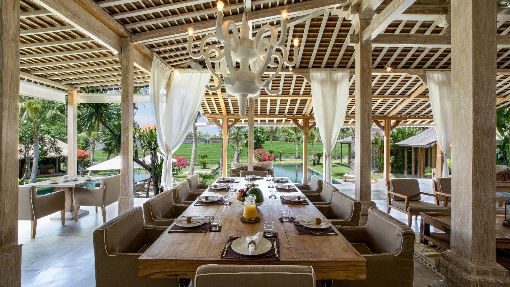 Villa Mannao Salle à manger