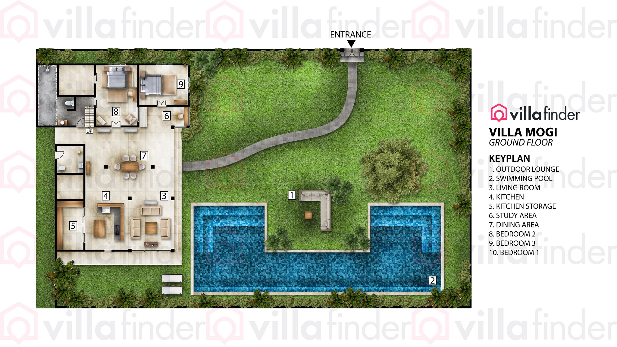 Villa Mogi Floor plan