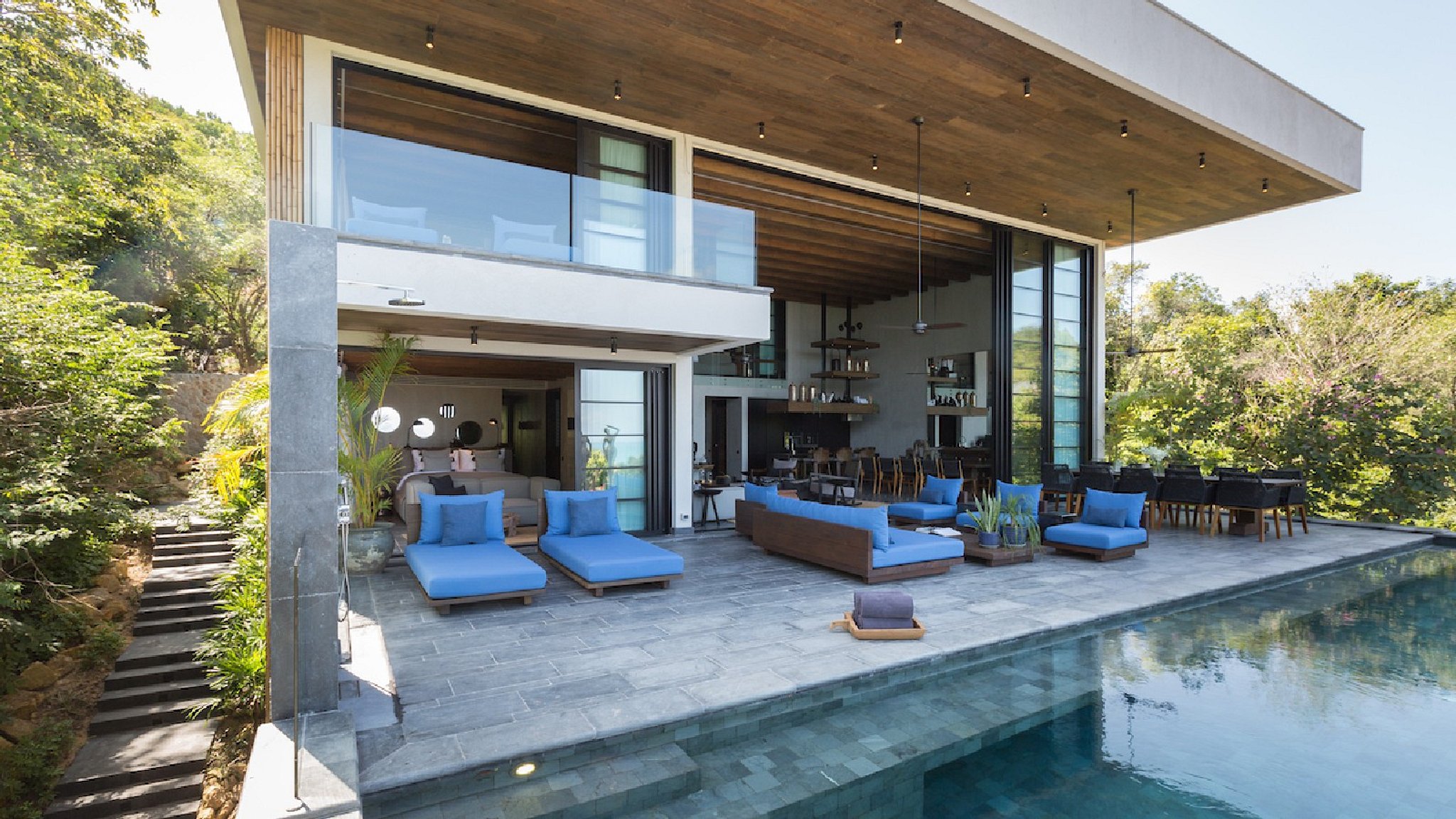 Villa Orca in Choeng Mon beach, Koh Samui bedrooms - Main Image