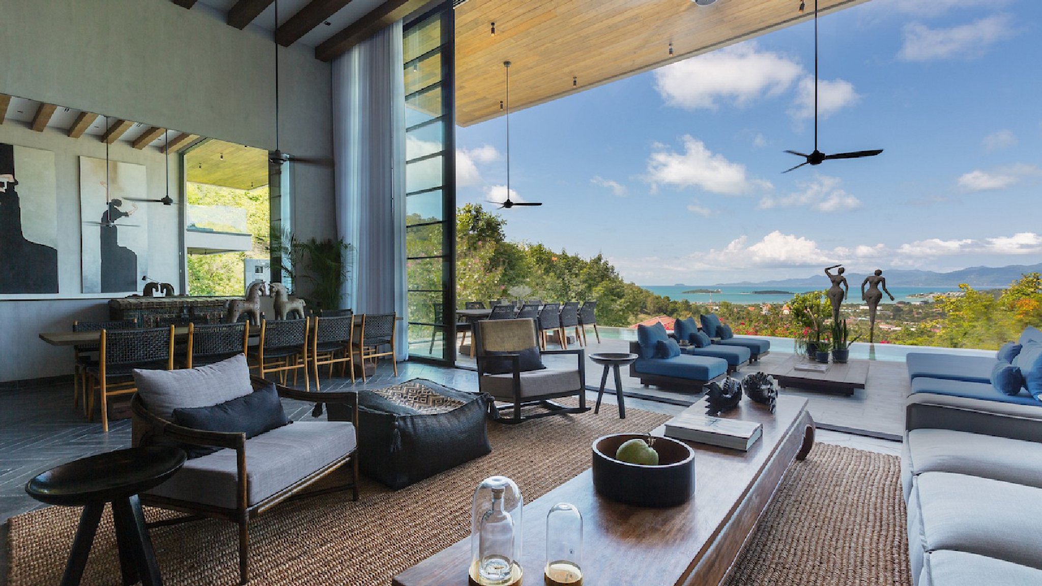 Villa Orca in Choeng Mon beach, Koh Samui bedrooms