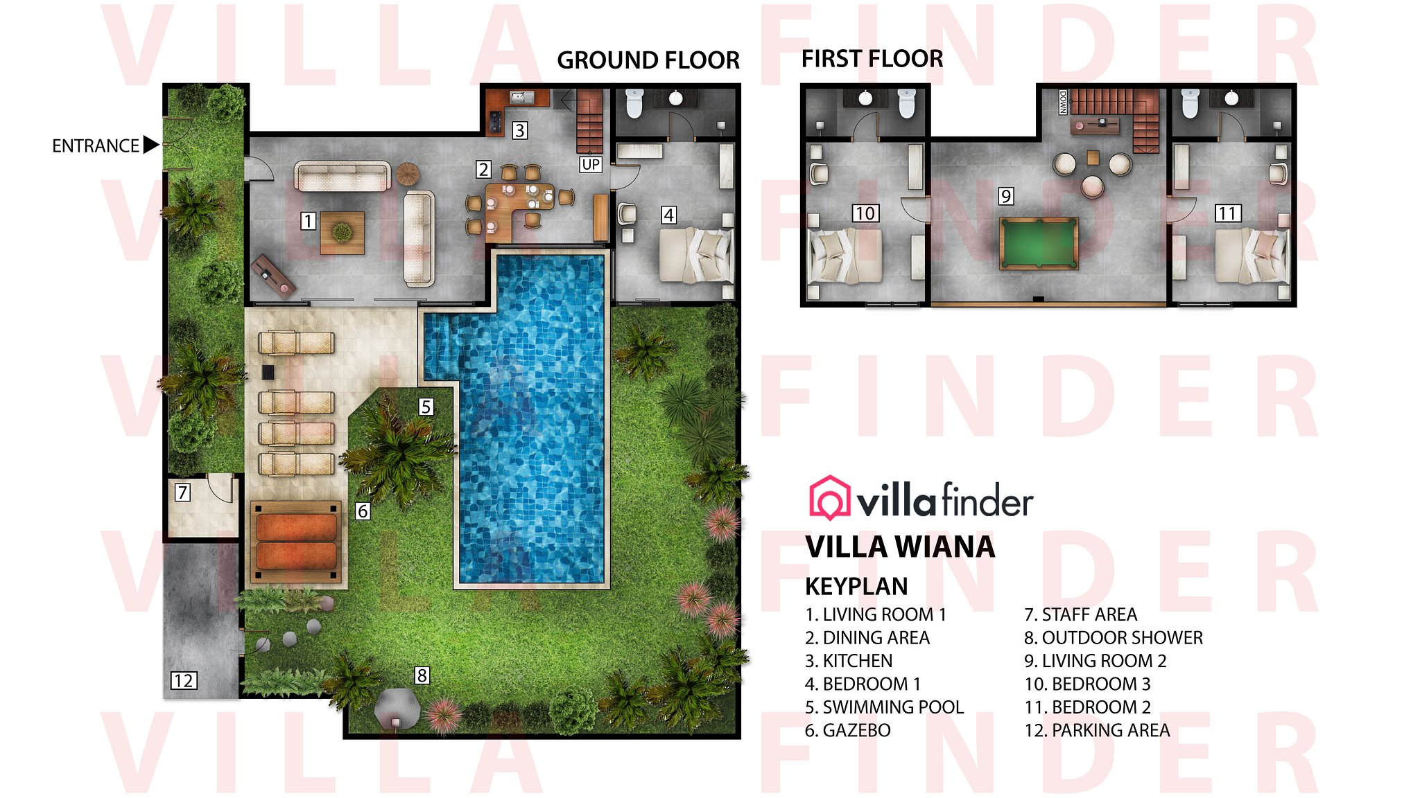 Villa Wiana Floor plan
