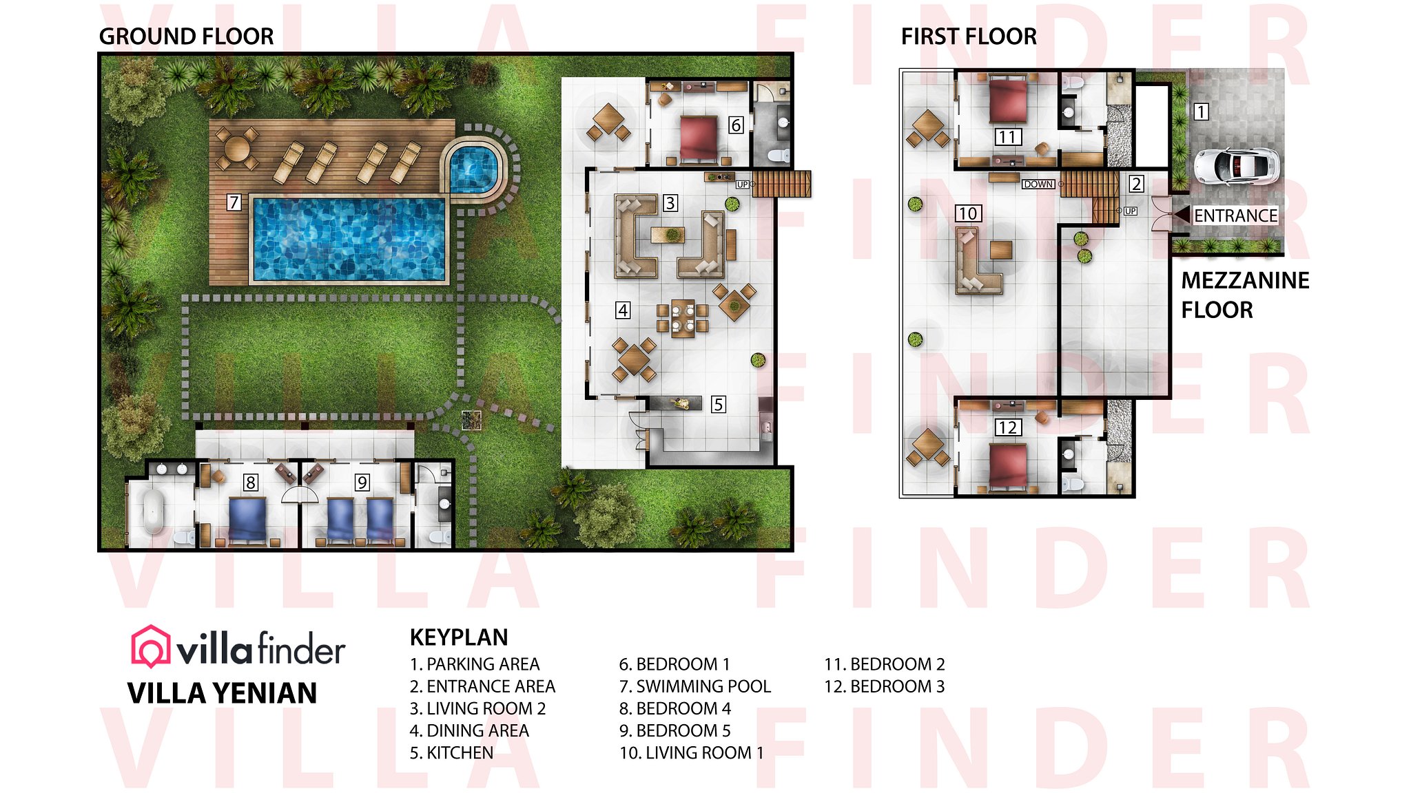 Villa Yenian Floor plan