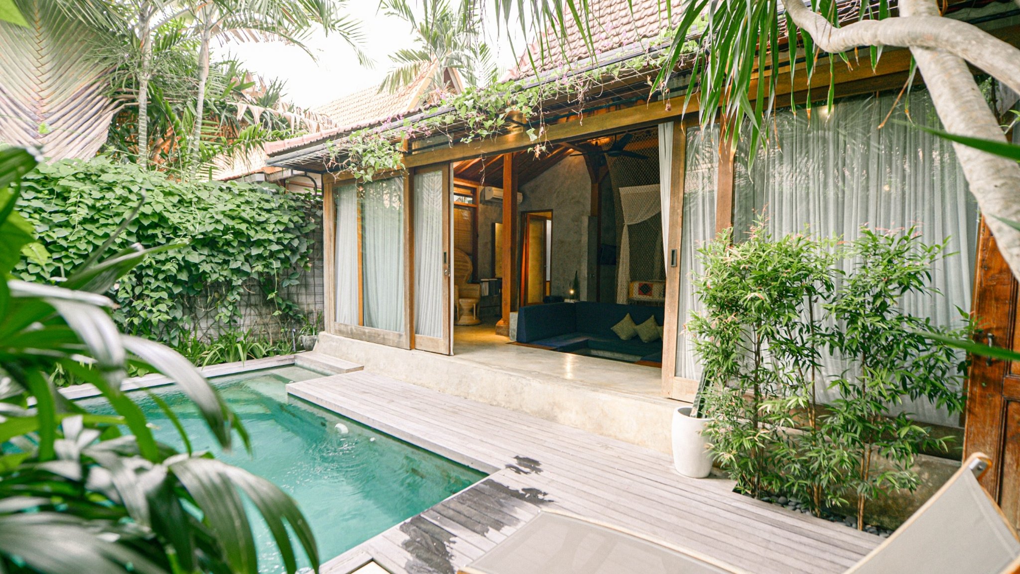 Zin Private Pool Teak Villa - Canggu - 1 bedrooms | Villa Finder